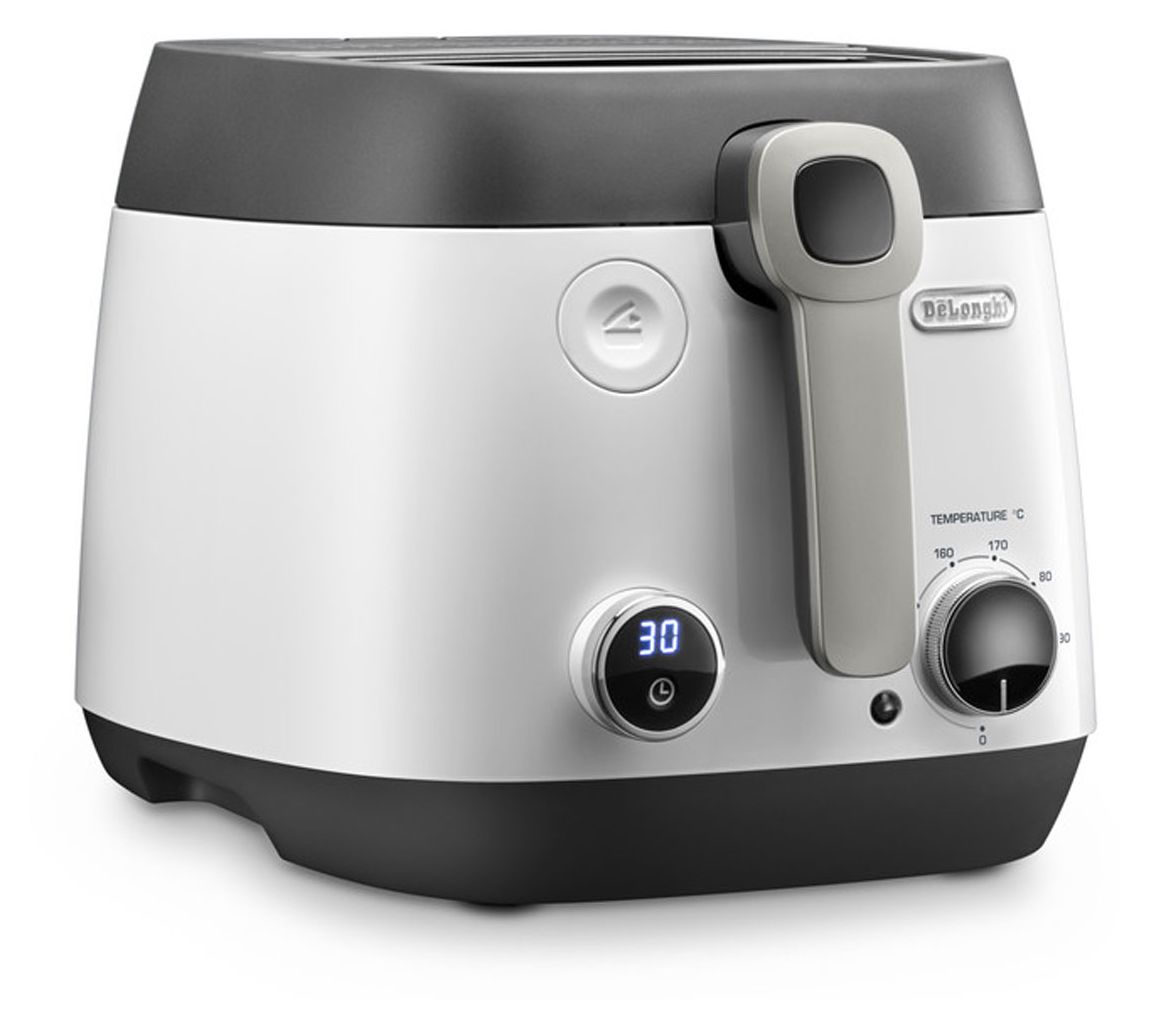 DeLonghi FS6067 Fritteuse 2,4 l 1800 W  (Anthrazit, Weiß) 