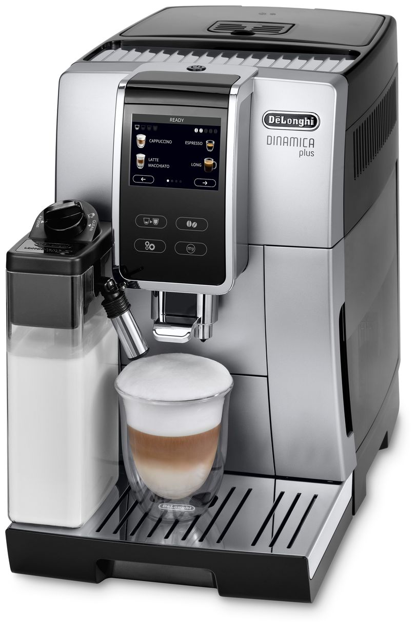 Dinamica ECAM370.70.SB Kaffeevollautomat 19 bar 1,8 l 400 g AutoClean (Schwarz, Silber) 