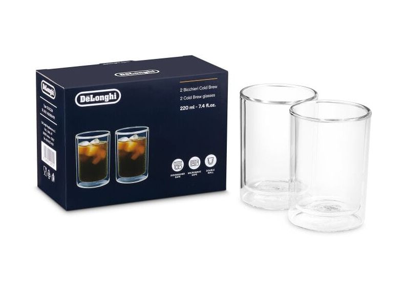 DLSC324 Cold Brew Doppelwandige Thermogläser 220 ml   (Transparent) 