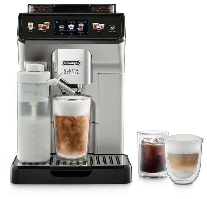 Eletta Explore ECAM450.65.S Kaffeevollautomat 19 bar 1,8 l 300 g (Silber) 
