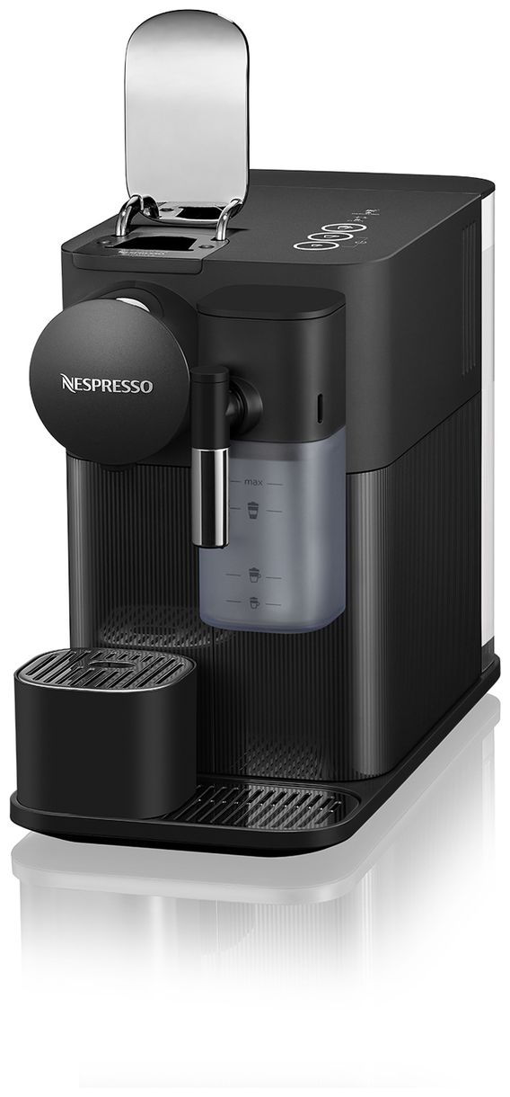 EN510.B Lattissima One Nespresso Kapselmaschine 19 bar 1,0 l (Schwarz, Edelstahl) 