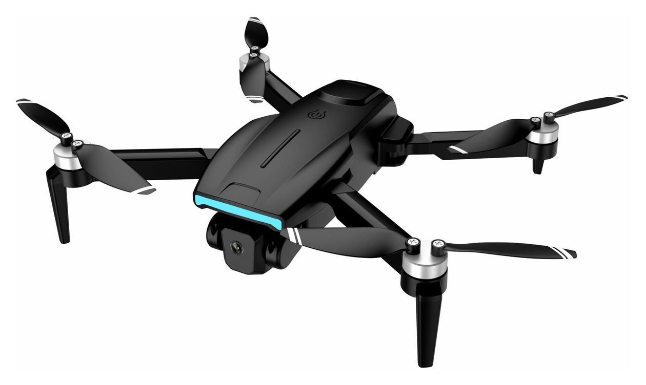 DCW-3520 Quadrocopter Multicopter/Drohne Flugzeit: 15 min  (Schwarz) 