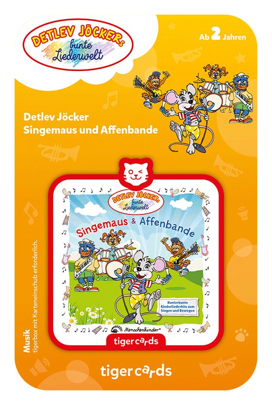 Detlev Jöckers bunte Liederwelt - Dingemaus und Affenbande 