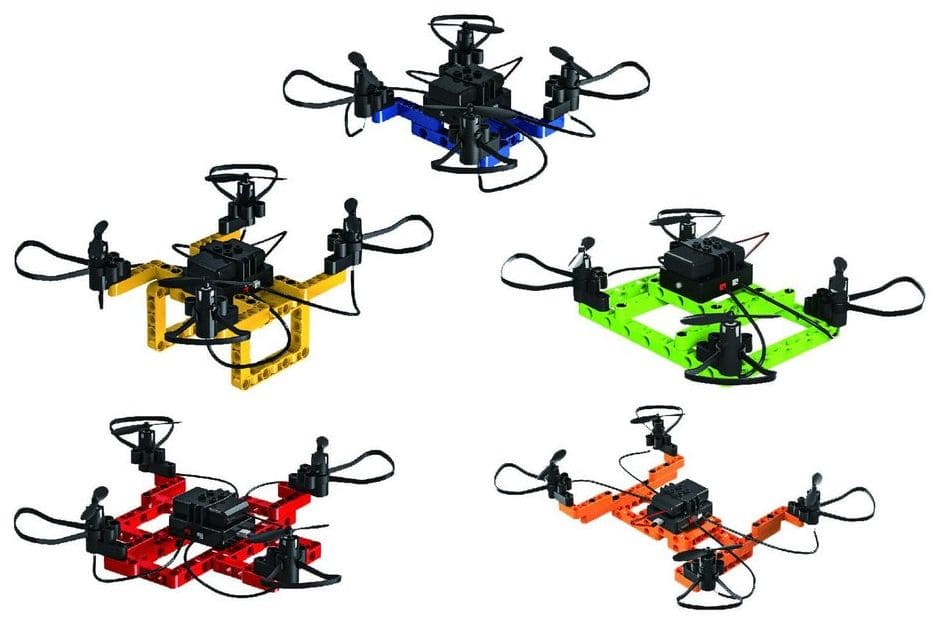 SkyWatcher 5in1 DIY Block Quadrocopter Multicopter/Drohne Flugzeit: 10 min (Mehrfarbig) 