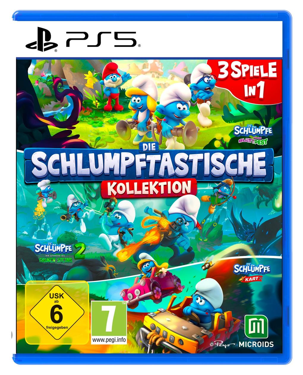 Die Schlumpftastische Kollektion 3in1 (PlayStation 5) 