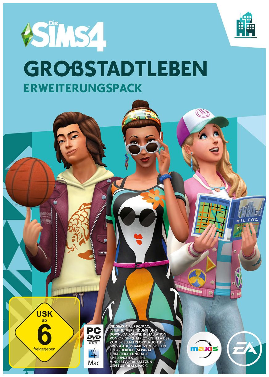 Die Sims 4: Großstadtleben - Erweiterungspack (PC) 