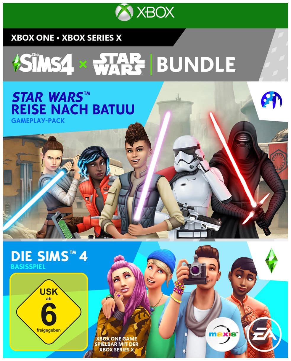 Die Sims 4 + Star Wars: Reise nach Batuu - Bundle (Xbox One) 