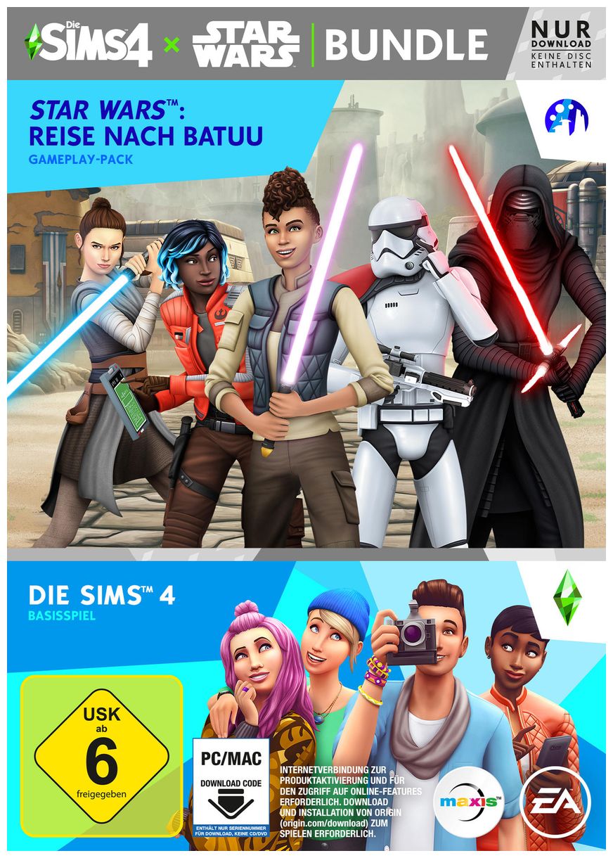 Die Sims 4 + Star Wars: Reise nach Batuu - Bundle (PC) 