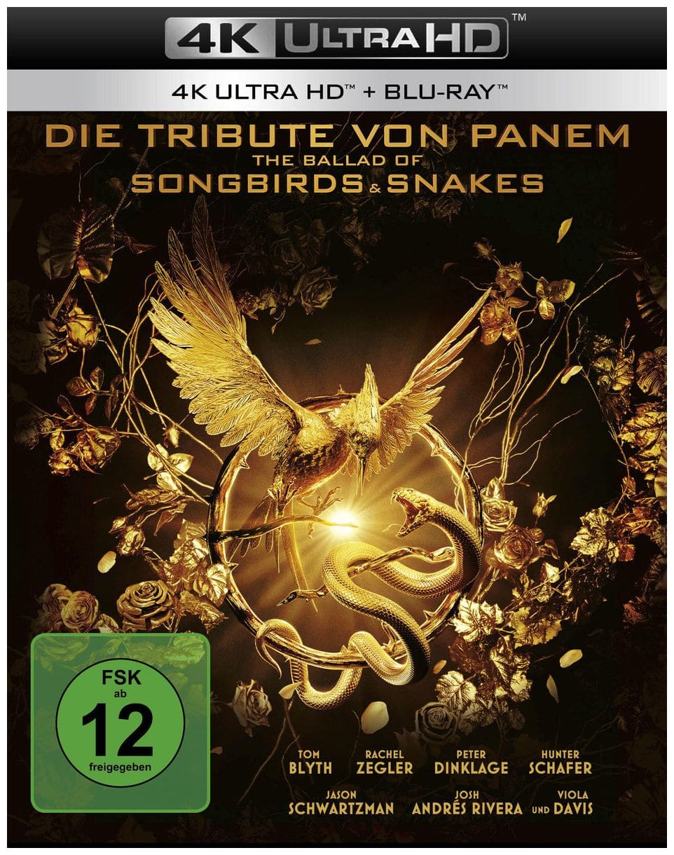 Die Tribute von Panem - The Ballad of Songbird & Snakes (4K Ultra HD BLU-RAY) 