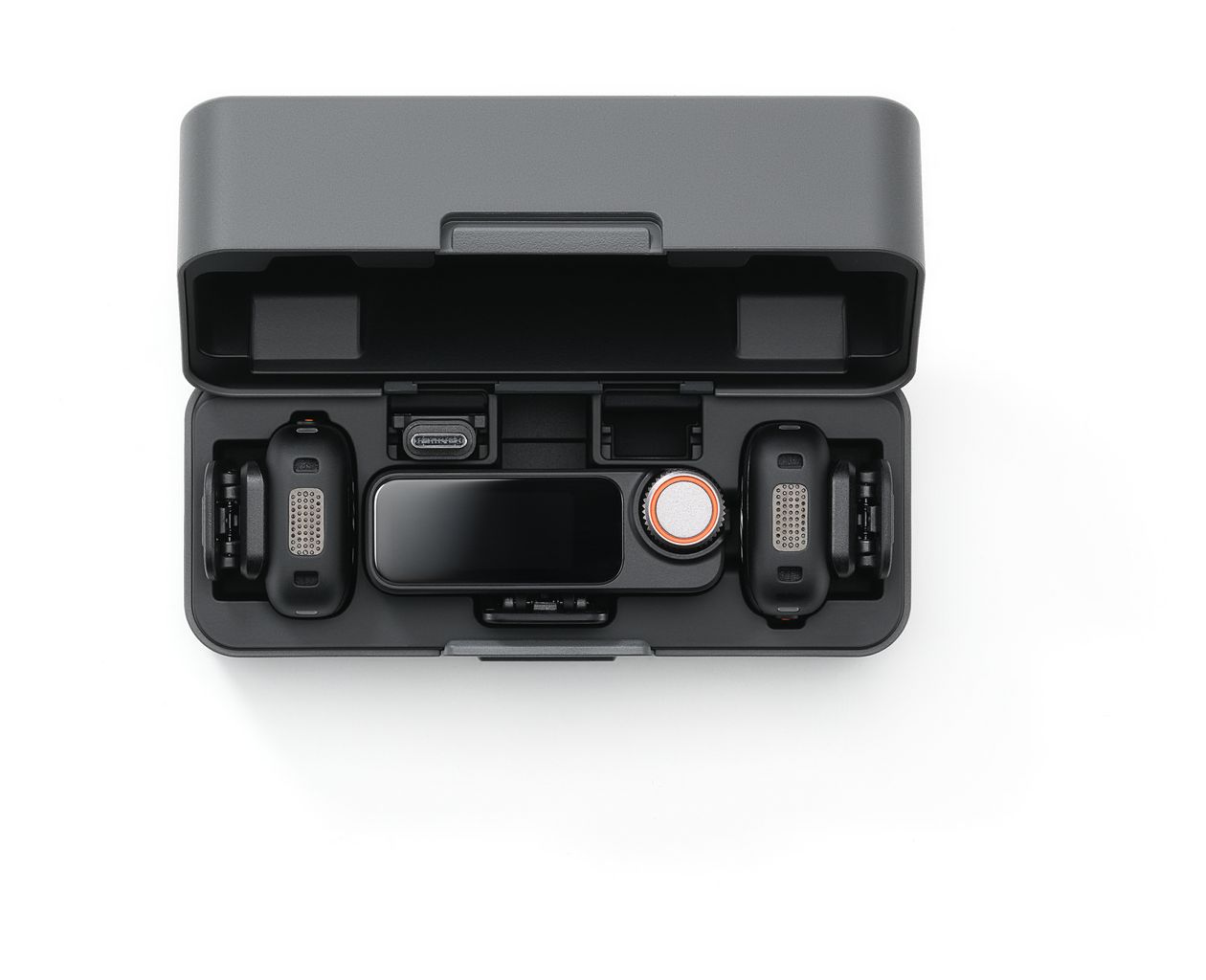 Mic 3 (2TX+1 RX+Charging Case)  (Schwarz) 