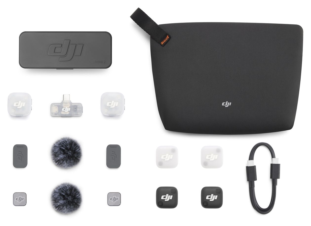 Mic Mini 2 (2 TX + 1 RX + Charging Case) 