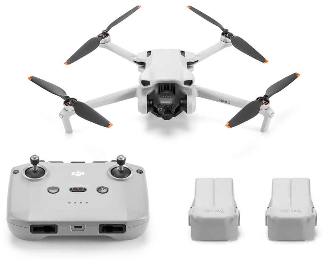 Mini 3 Fly More Combo 4000 x 3000 Pixel Quadrocopter Multicopter/Drohne (Grau) 