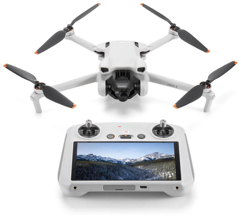 Mini 3 (RC) 4000 x 3000 Pixel Quadrocopter Multicopter/Drohne (Grau) 