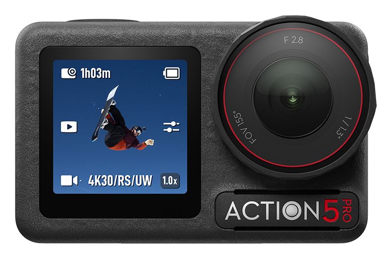 Osmo Action 5 Pro Standard Combo Aktion Kamera 155° 40 MP  (Schwarz) 