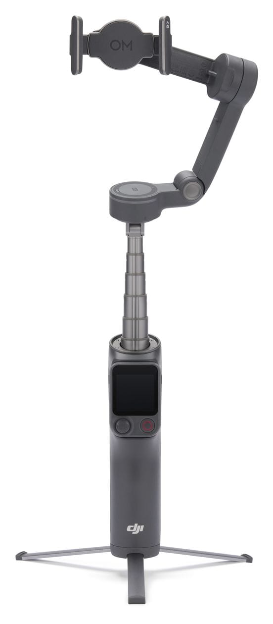 Osmo Mobile 8P Standard Combo Stativ Gimbal für Smartphone faltbar Bluetooth  (Schwarz) 