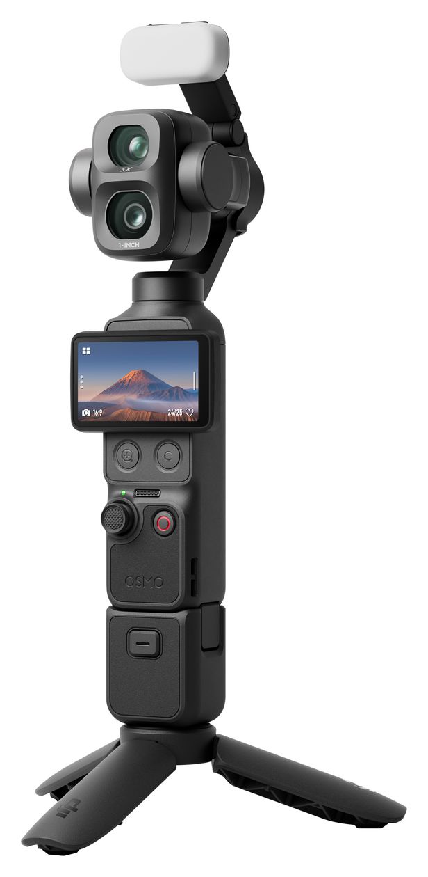 Osmo Pocket 4P Vlog Combo 7680 x 4320 Pixel Aktion Kamera  (Schwarz) 