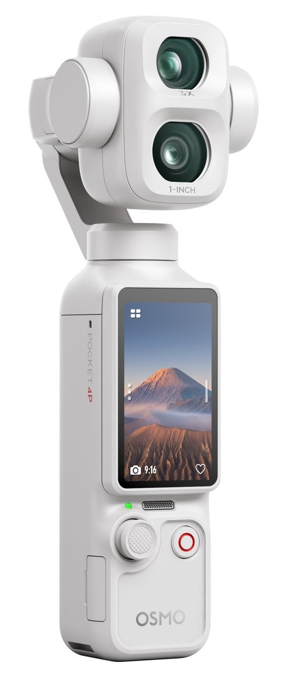 Osmo Pocket 4P Standard Combo 7680 x 4320 Pixel Actioncam  (Weiß) 