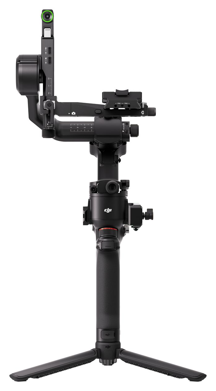 RS5 Stativ Gimbal für Kamera faltbar Bluetooth  (Schwarz) 