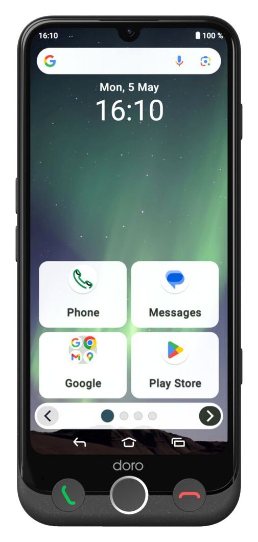 Aurora A30 128 GB 4G Smartphone 15,5 cm (6.1 Zoll) 2,0 GHz Android 50 MP Dual Kamera Dual Sim WiFi 5  (Graphit) 