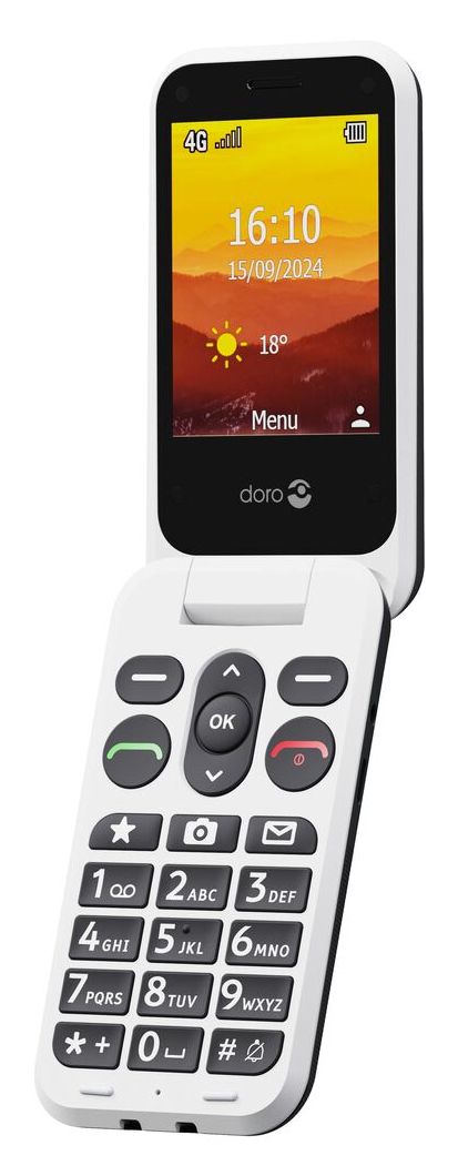 Leva L20 4G Smartphone 7,11 cm (2.8 Zoll) 2 MP Single SIM (Schwarz, Weiß) 