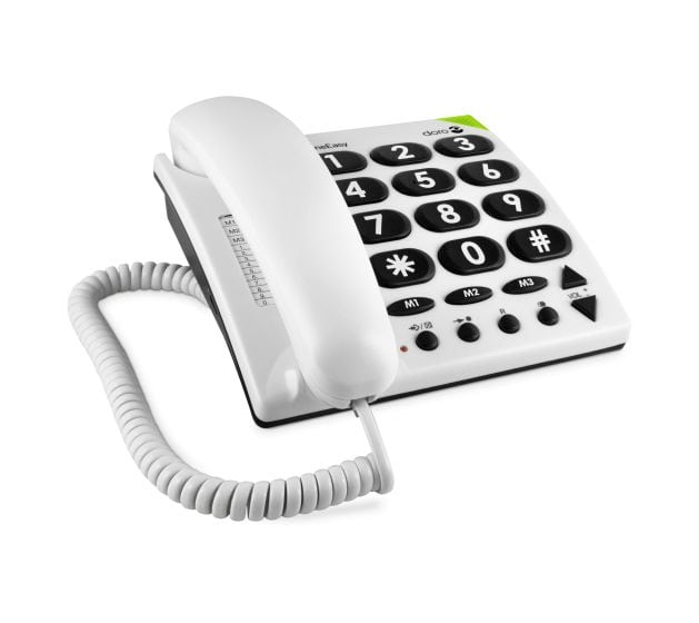 PhoneEasy 311c Analoges Telefon  (Weiß) 