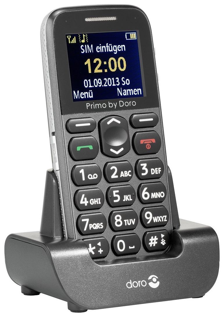 Primo 215 Smartphone 4,32 cm (1.7 Zoll) Single SIM (Grau) 