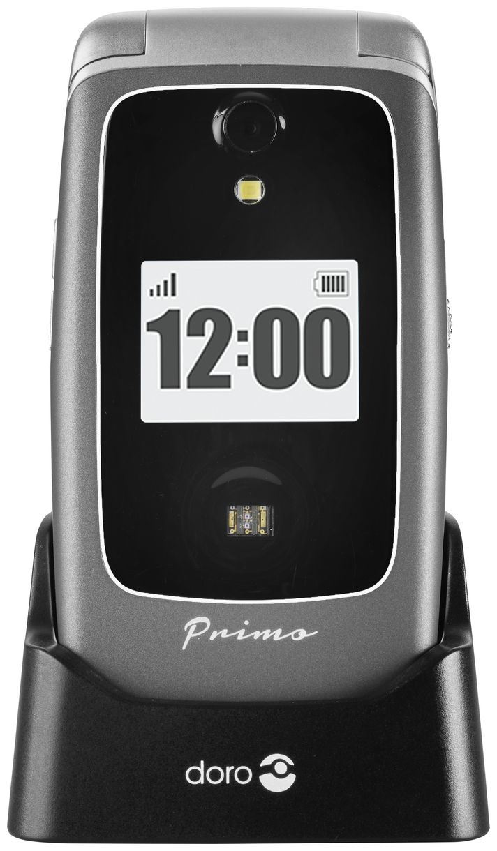 Primo 418 2G Smartphone 7,11 cm (2.8 Zoll) 3 MP (Graphit) 