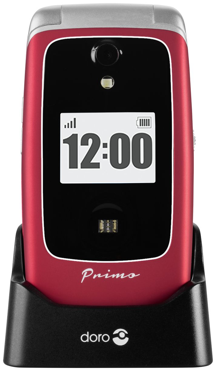 Primo 418 2G Smartphone 7,11 cm (2.8 Zoll) 3 MP (Rot) 