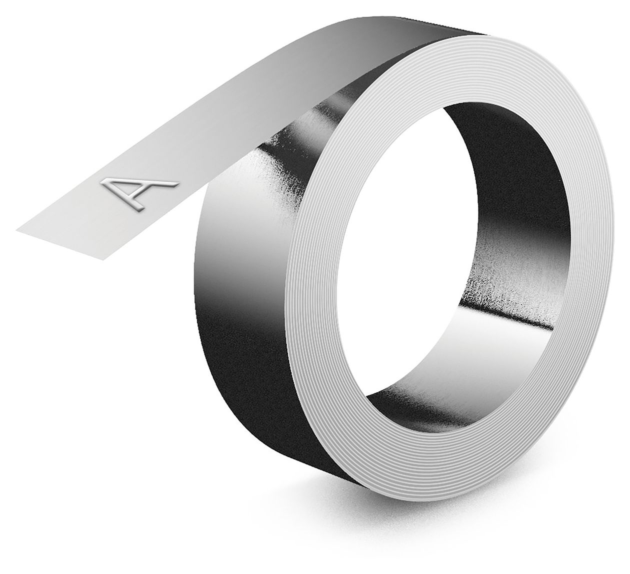 DYMO Rhino Aluminium-Prägeetiketten | 12 mm x 3,65 m | Selbstklebend | Kompatibel mit dem Rhino M1011 Prägegerät | Wetterbeständig | Ideal für Heimwerker & Bauwesen | Hergestellt in Europa 