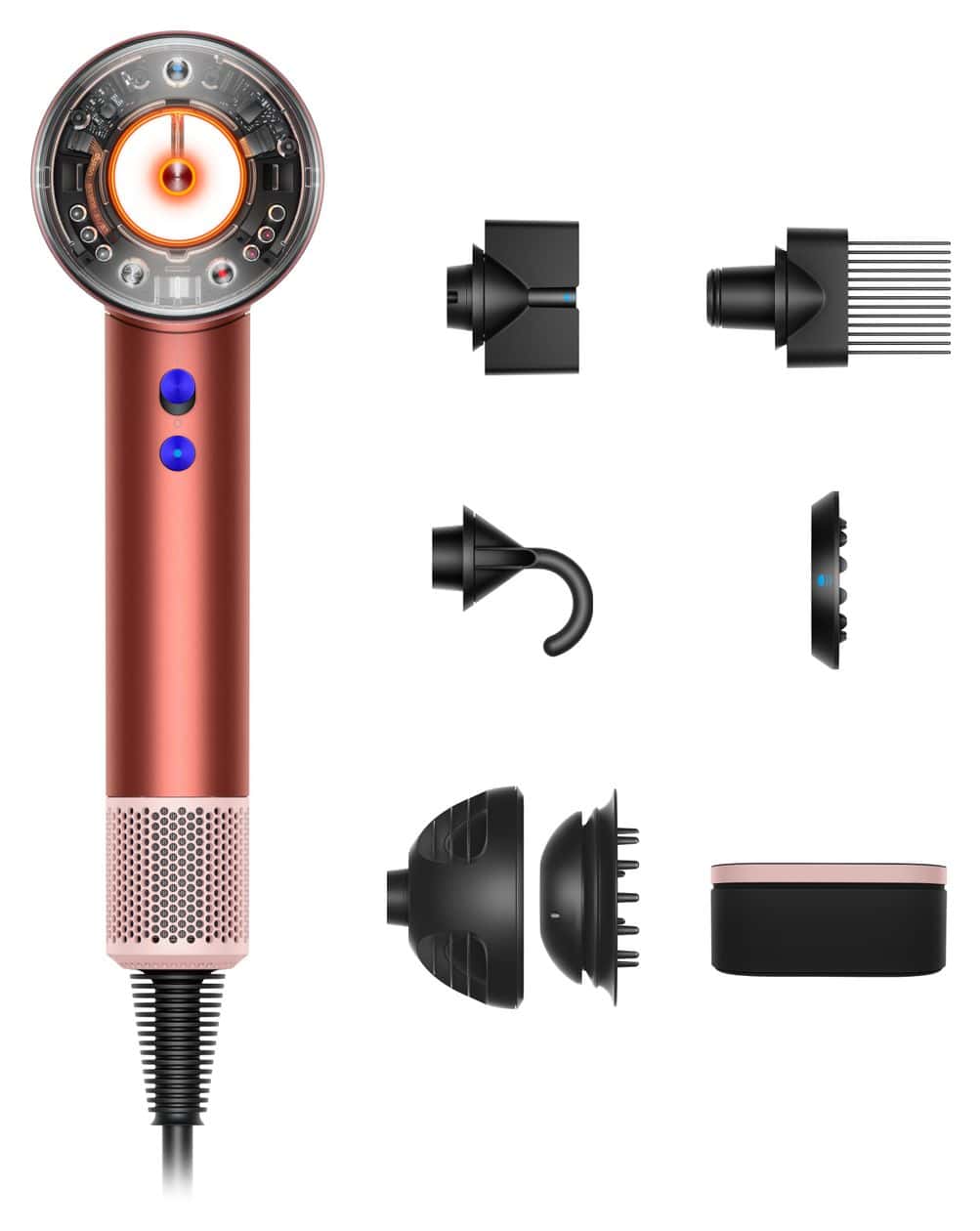 HD16 Supersonic Nural Haartrockner 1600 W  (Pink) 