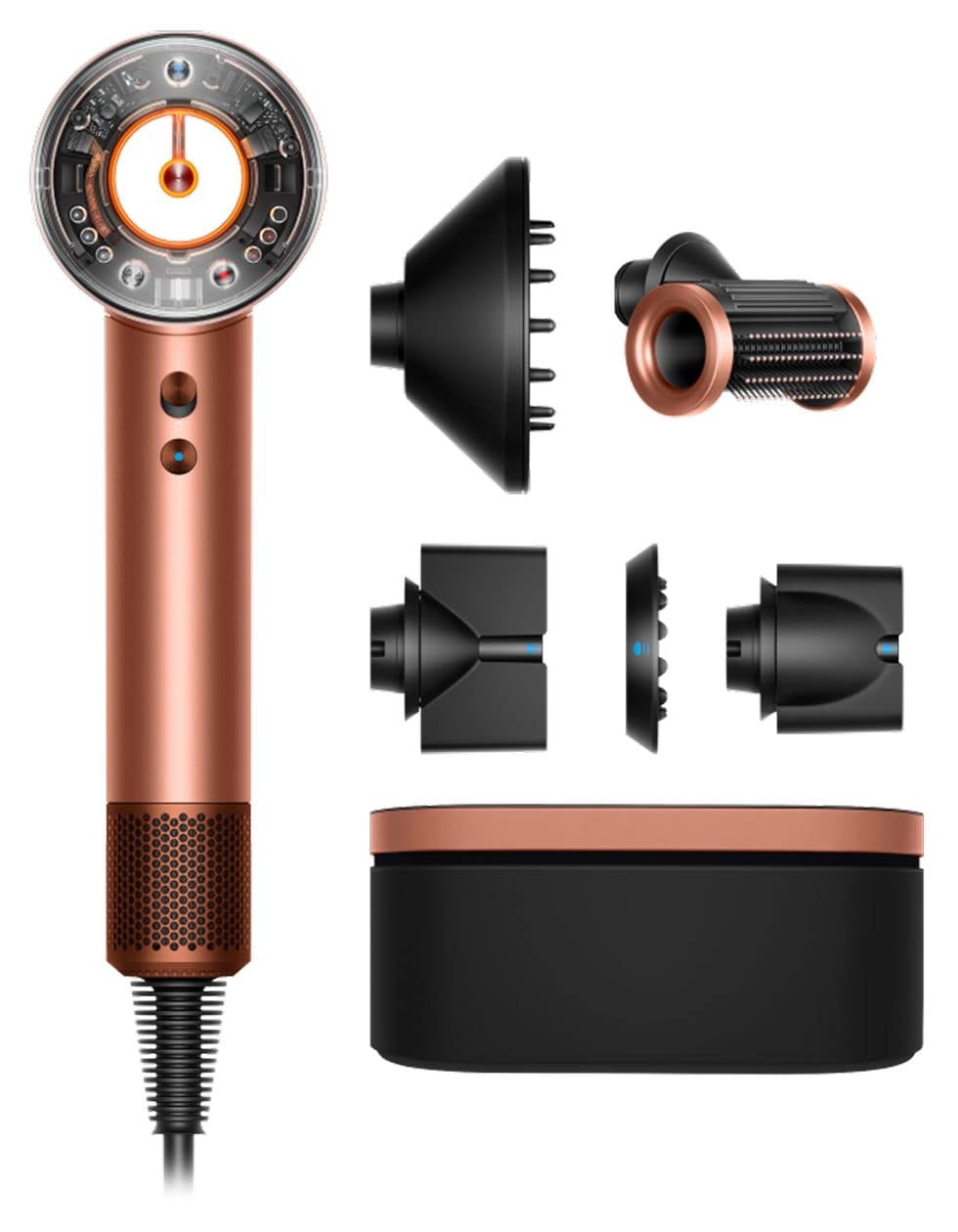 HD16 Supersonic Nural Geschenkedition Haartrockner 1600 W  (Blau, Orange) 