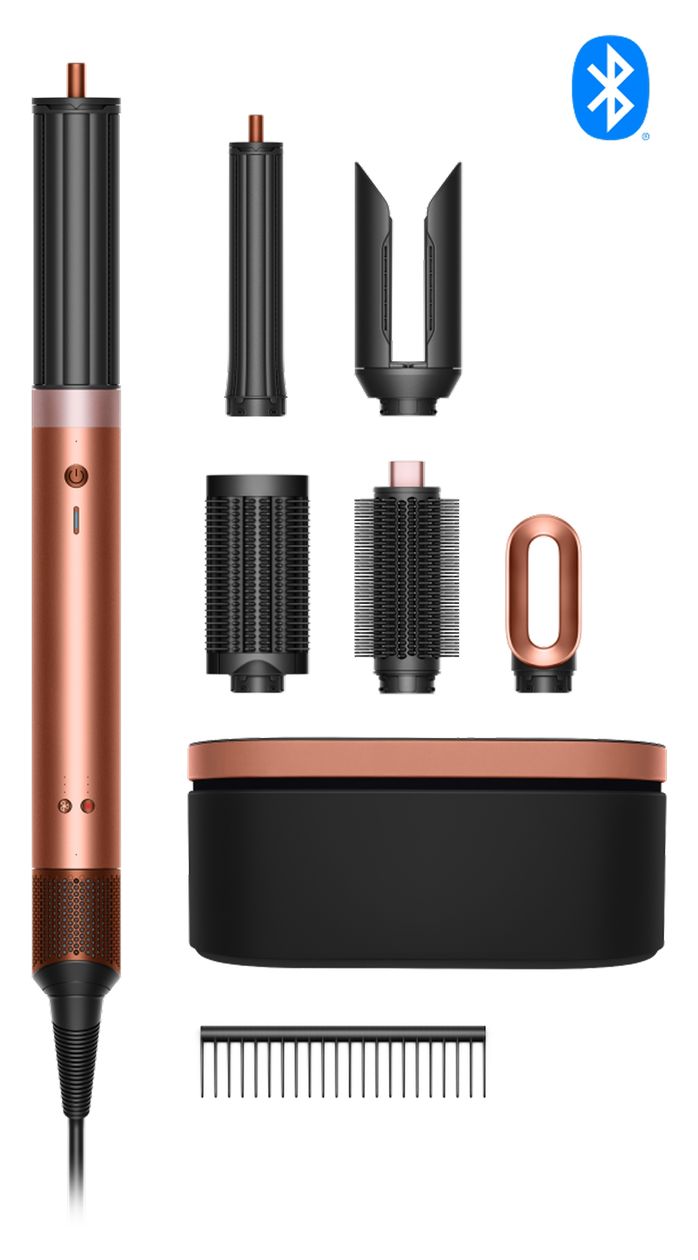 HS09 Airwrap Co-anda 2x Geschenkedition Multistyler 1700 W  (Schwarz, Roségold) 