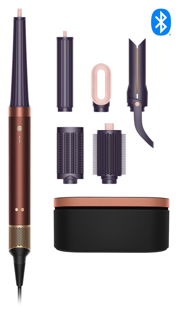 HS09 Airwrap Co-anda 2x Straight + Wavy Multistyler 1700 W  (Kupfer/Pflaume) 
