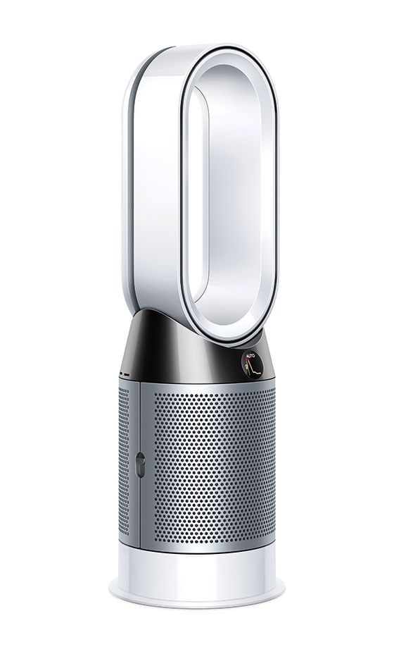 HP04 Pure Hot + Cool Turm-Luftreiniger  (Silber, Weiß) 