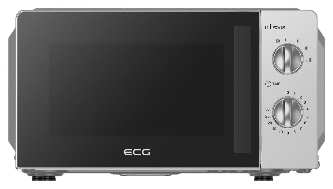 MTM2076IS Freistehende Mikrowelle 700 W Größe: klein 6 Stufen  (Silber) 