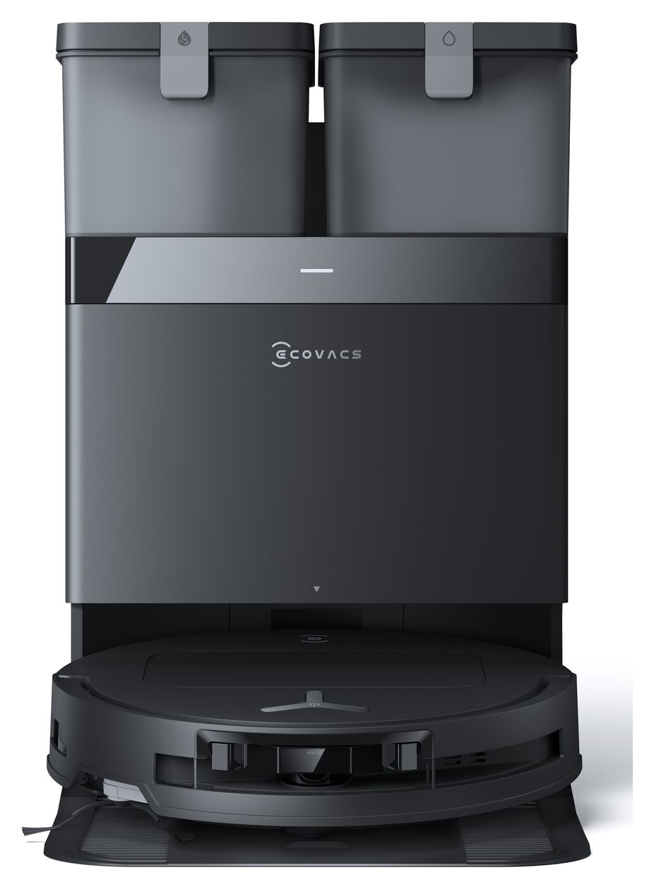 Deebot T50 Omni Gen 2 Saugroboter nass/trocken 175 min Akku 21000 Pascal Leistung  (Schwarz) 
