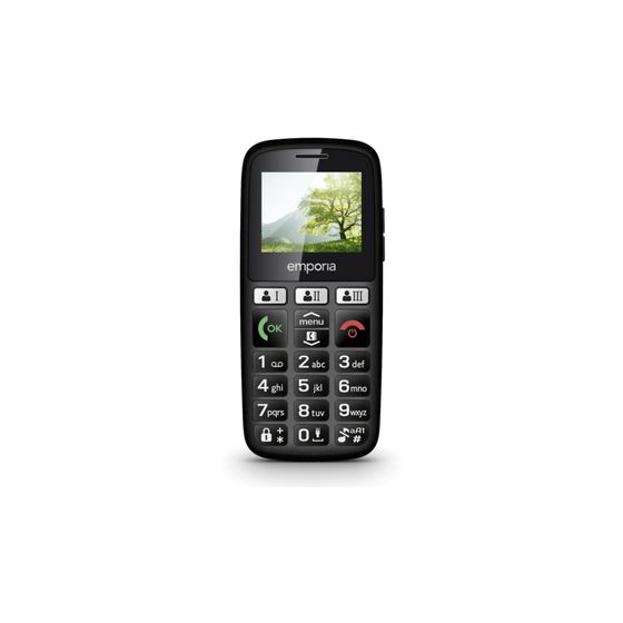 Happy 2G Smartphone 4,6 cm (1.81")  (Schwarz) 