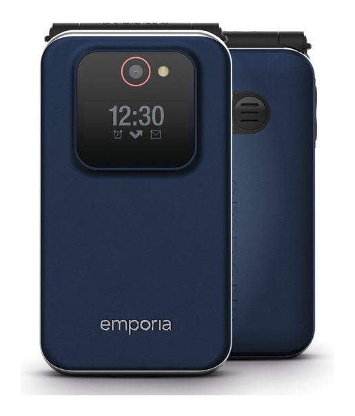 Joy V228 Seniorenhandy 4G Smartphone 7,11 cm (2.8 Zoll) 2 MP Single SIM  (Heidelbeere) 