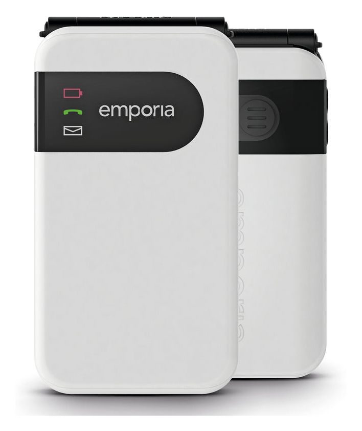 SimpliCity glam 4G Smartphone 7,11 cm (2.8 Zoll) Single SIM  (Weiß) 