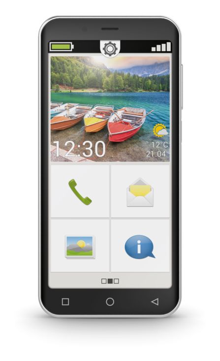 SMART.5mini 64 GB 4G Smartphone 12,6 cm (4.95 Zoll) 1,8 GHz Android 13 MP Dreifach Kamera Single SIM (Schwarz) 