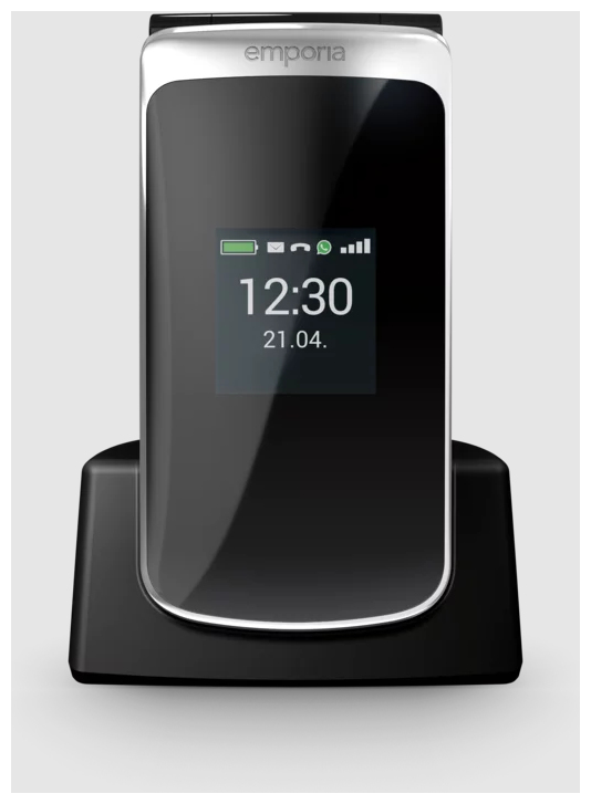 TOUCHsmart 2.0 4G Smartphone 8,25 cm (3.25 Zoll) 8 MP Single SIM (Schwarz) 
