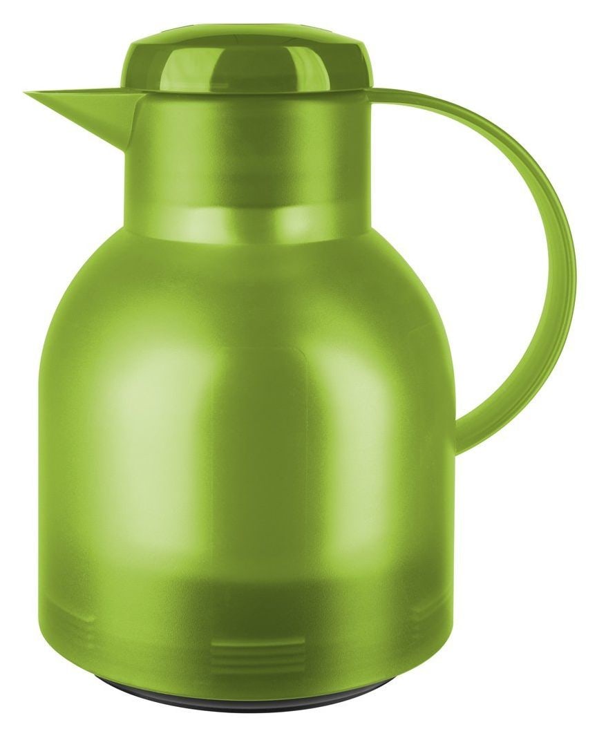 505763 SAMBA Quick Press Isolierkanne 1,0l Glas-Isolierkolben  (Grün) 