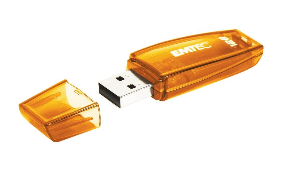 C410 USB Typ-A Stick 128 GB  (Orange) 