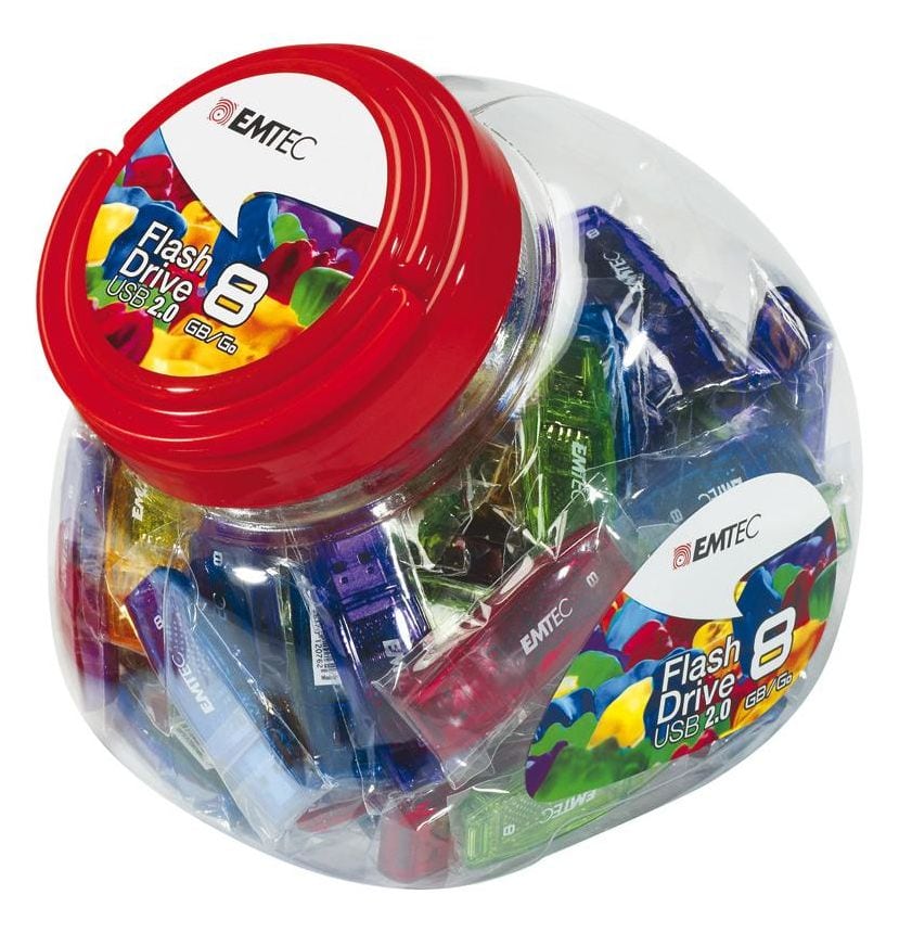 C410 Color Mix - Candy Jar 80 Stück USB Typ-A Stick 32 GB  (Mehrfarbig) 