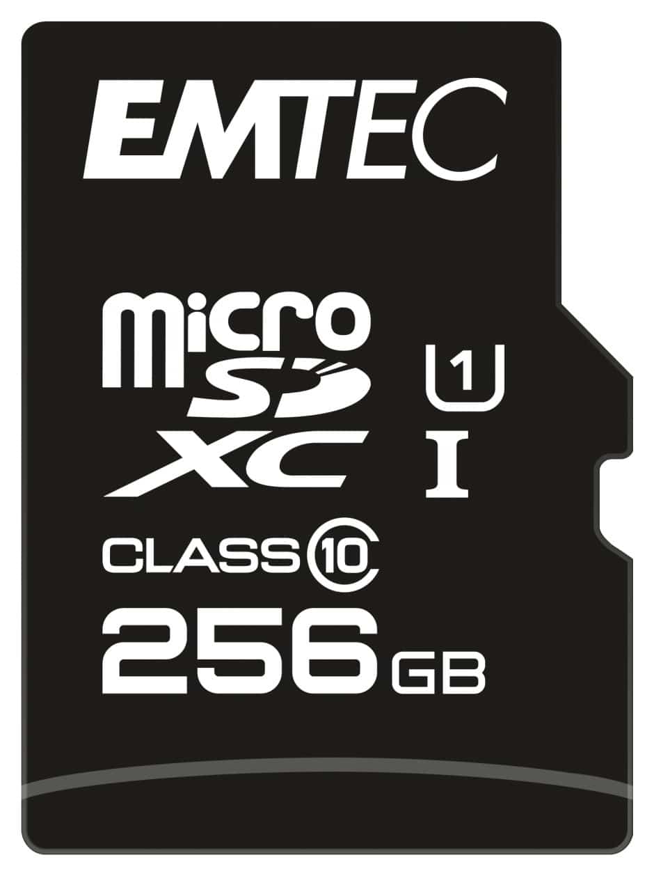 ECMSDM256GXC10GP MicroSDXC Speicherkarte 256 GB Class 1 (U1) Klasse 10 