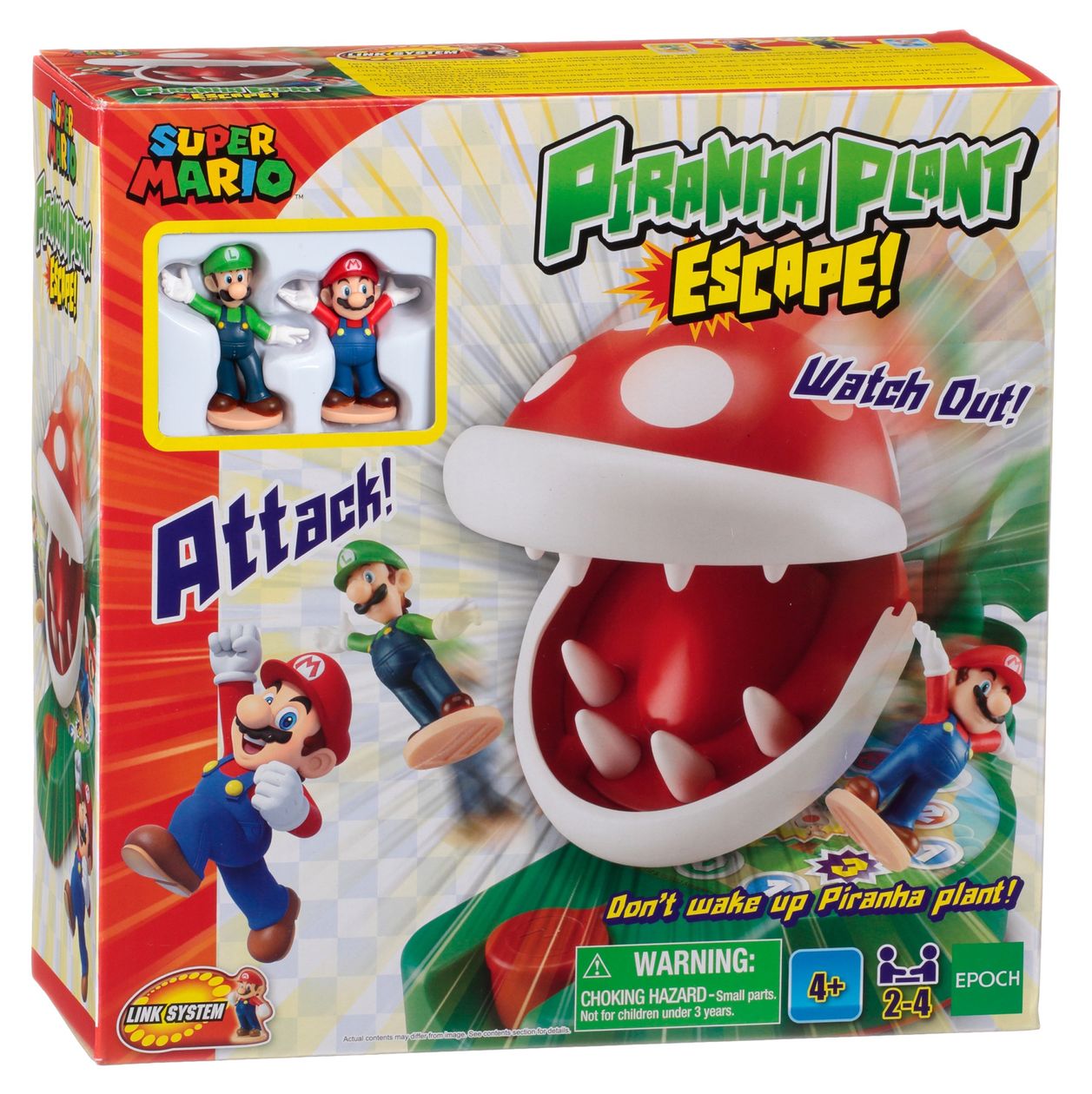 7357 Super Mario Pirahna Plant Escape! Brettspiel ab 4 Jahr(e) 