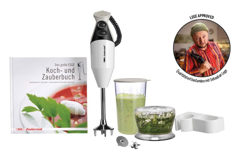 M160G Zauberstab Stabmixer 160 W 2 Stufen  (Anthrazit, Weiß) 