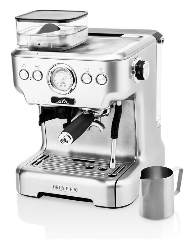 Artista Pro Siebträger Kaffeemaschine 20 bar 1620 W  (Edelstahl) 