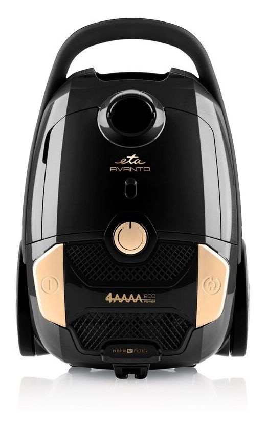 Avanto Bodenstaubsauger mit Staubbeutel 800 W HEPA  (Beige, Schwarz) 