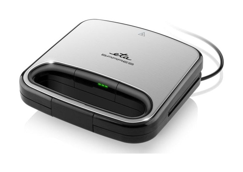 Barres Waffeleisen für 2 Waffeln 750 W  (Edelstahl) 